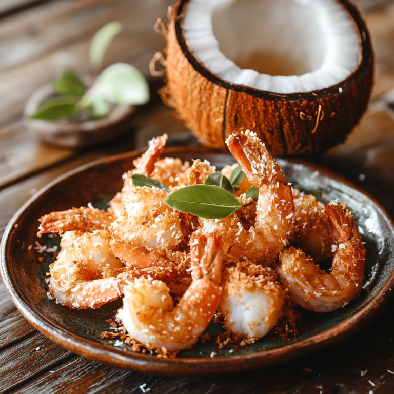 how to make crispy coconut shrimp